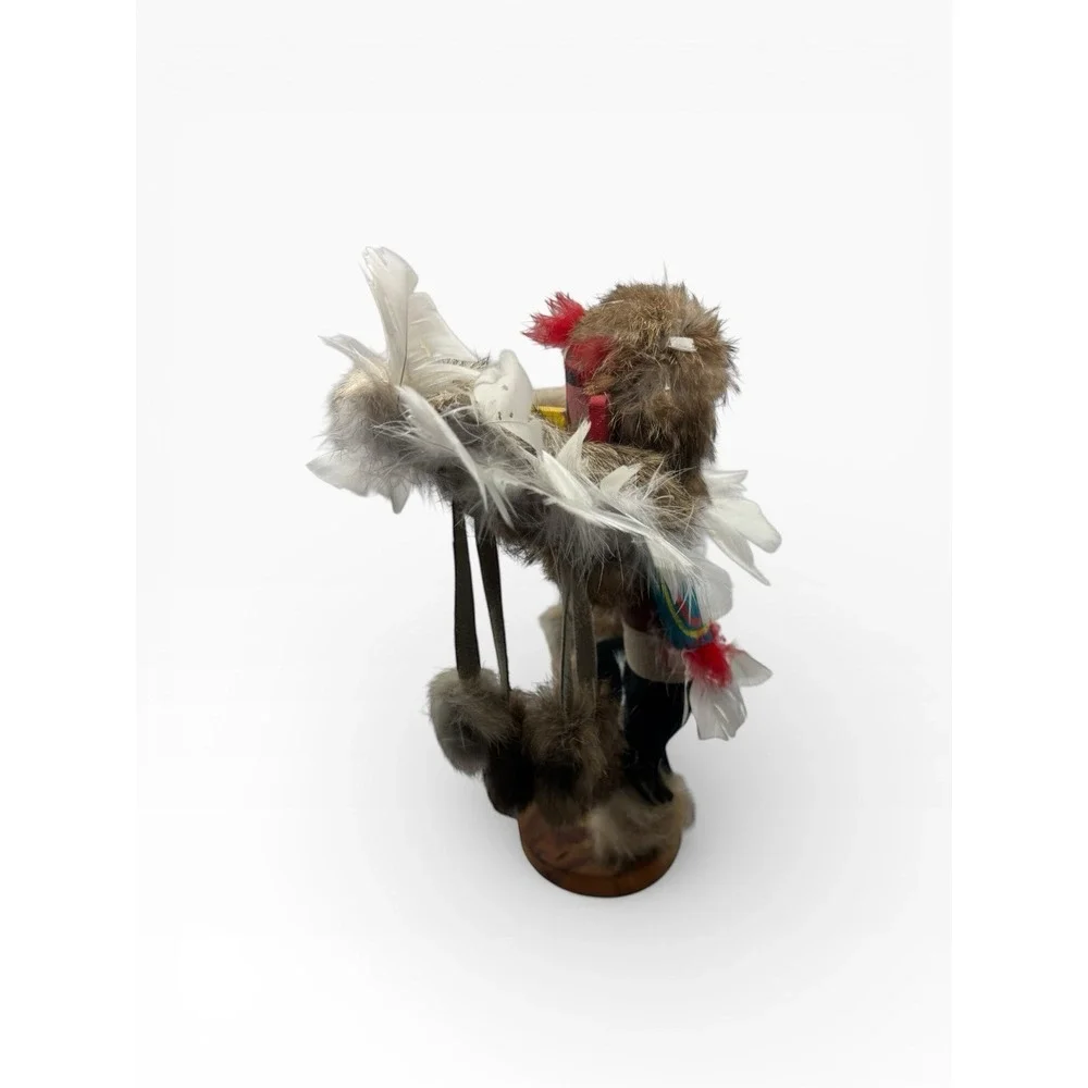Native American–inspired Red-tailed Hawk Kachina‎ Doll